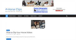 Desktop Screenshot of horse-clips.co.uk